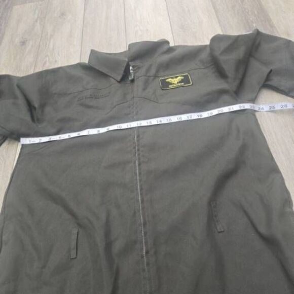 Tipsy Elves Squadron Pilot one piece outfit size large (maybe xl too) green, poc - Picture 12 of 15